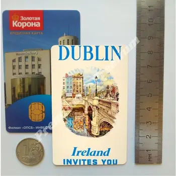 Irlandia pamiątka magnes vintage plakat turystyczny