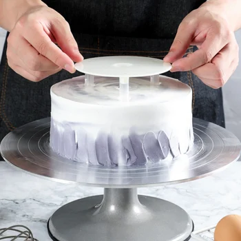 Przenośny wielowarstwowe ciasto słupy z okrągłą uszczelką gumtree kuchnia DIY ręcznie pieczenia narzędzie Kuchenne akcesoria