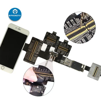QianLi iBridge FPC testowy kabel do iPhone 6 6S 7 7P sprawdzanie problemów płyty głównej dotykowy wyświetlacz panel tylny aparat odcisk palca