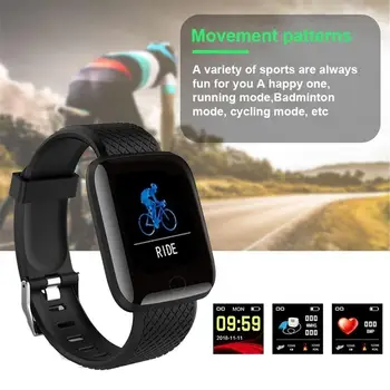 Sport fitness tracker inteligentne bransoletka Bluetooth inteligentny zegarek monitor serca telefon Mate dla mężczyzn, kobiet, chłopców, dziewcząt