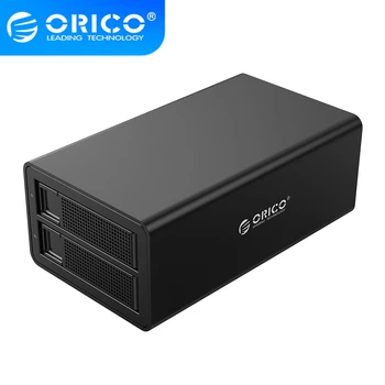 ORICO 35 Series 3.5 inch Bay 2 HDD stacja dokująca pojemność jednego dysku 16 TB, obsługa 32 TB Max do 2,5 3,5-calowego dysku twardego