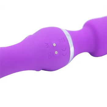 Silikon 3 w фаллоимитаторе kobiety wibrator G-Spot clit massager stymulator AV różdżka wibrator analny sex zabawki dla kobiet