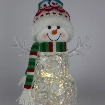 Snowman lalka ozdoba choinkowa z led migającej strun podświetleniem ozdoby świąteczne dziecięca zabawka prezent dla baru rodzina prezentacja okno