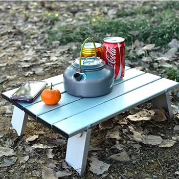 VILEAD aluminiowy stół piknikowy składane stoły do kempingu plaża podróży smak kemping stół Przenośny mini Campingowa meble