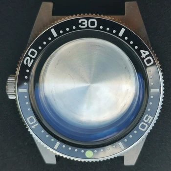 Heimdallr Watch Case For 62MAS Japan NH35 Sapphire Crystal 300m Wodoodporny Diver Watch Cases ceramiczny pierścień C3 люминесцентный automatyczny
