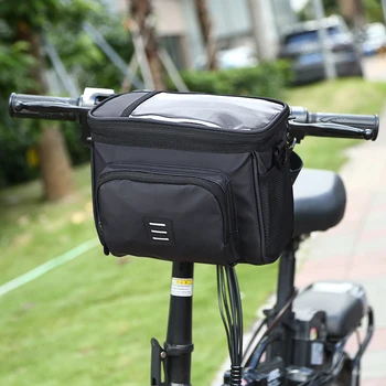 MTB rower jazda na rowerze izolowana przednia torba koszyk torba na rower przenośny rower, kierownica, Uchwyt telefonu osłony rowerowe części