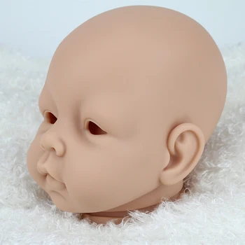 NPKDOLL Silicone Reborn Bebe blank Doll Kits DIY 22 Inch Realistic BeBe Handmade Reborn Lalki Accessories kids unpainted Toy lol