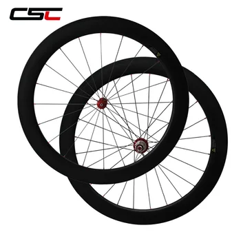 700C Aero Rims Road Bike Wheels 38mm/50mm/60mm/88mm Tubular Clincher Wheelset U Shape Powerway With R36 Ceramic Bearing Hub