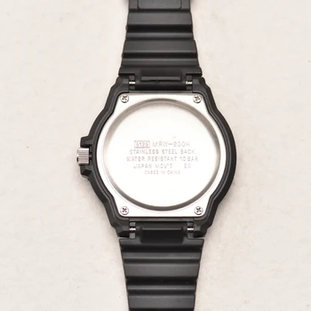 Silikonowy pasek gumowy do CASIO MRW-200H Męskie zegarki sportowe wymiana paska MRW200H bransoletka wodoodporny bransoletka akcesoria do paska