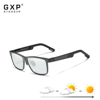 GXP modne aluminiowe okulary polaryzacyjne Okulary nadmiernego oświetlenia okulary do jazdy fotochromowe soczewki, UV400 akcesoria do okularów