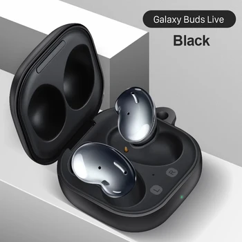 Miękki silikonowy pokrowiec dla Samsung Galaxy nerki na Żywo bezprzewodowy zestaw słuchawkowy Odporny na wstrząsy etui Pokrowiec na słuchawki