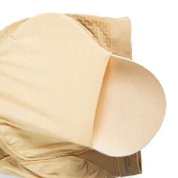 Body Shaper kobiety wysokiej talii kontrolne spodnie odchudzające majtki bielizna korygująca wymienny hip Pad gorset bielizna S-3XL