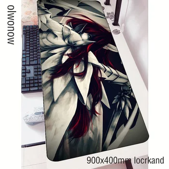 Fairy tail mouse pad gamer Customized 90x40cm notbook mouse mat gaming mousepad Personality mouse pad PC desk padmouse mats