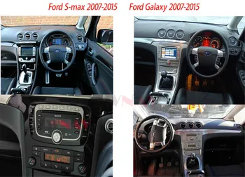 Tesla Android 9.0 DIN samochodowy GPS Radio Ford Smax/S-Max/Galaxy 2007-samochodowy odtwarzacz multimedialny Radio stereo audio