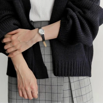 Jesienne Eleganckie Damskie Swetry Sweter Z Długim Rękawem Temat Dziewczyny Вязаное Krótki Płaszcz Codzienne Stałe Koreańskie Topy 2020