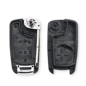 KEYYOU wymiana składany do Chevrolet Cruze Spark Flip Remote Key 3 przyciski Remote Key Case Shell Fob Cover