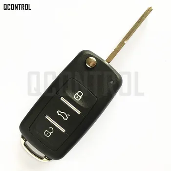 QCONTROL Remote Flip Key do SEAT 7N5 837 202 D / 7N5837202D Alhambra/Altea/Ibiza/Leon/Mii/Toledo sterowanie zamkiem drzwi
