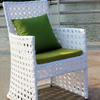 18 cali wodoodporny outdoor/indoor meble poduszki wymiana głęboka poduszka siedzenia oparcie siedzenia poduszki patio krzesło meble