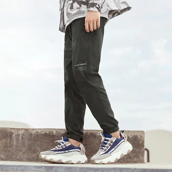SEMIR spodnie Męskie jesienno-zimowe kombinezony koreański styl moda casual spodnie człowiek marka odzieżowa temat spodnie Męskie trendy