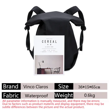 Trójwymiarowe luksusowe męskie plecaki dla osób podróżujących służbowo z redukcją obciążenia konstrukcja o dużej pojemności 15,6-calowy laptop plecak męski