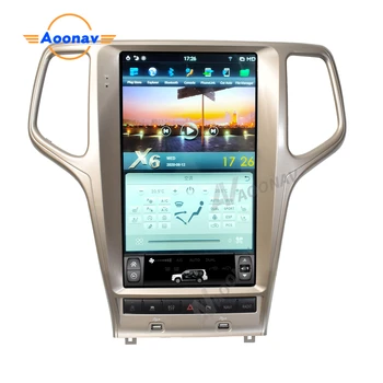 13,6 cala 2din Android samochodowy radio odtwarzacz multimedialny dla JEEP Grand cherokee 2011-2019 samochodowy Radio nawigacja GPS odtwarzacz DVD