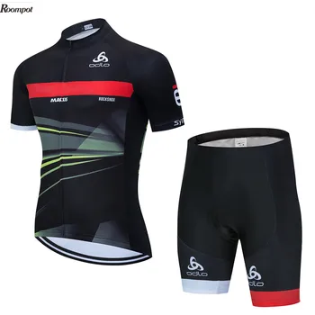 2020 najnowsza rowerowa drużyna Jersey GEL PAD Bike Shorts Set Ropa Ciclismo Mens Summer Quick Dry Pro Bicycling Maillot Wear Pants