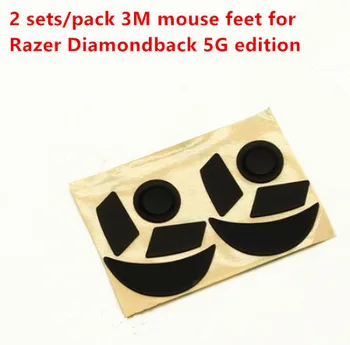 2 kpl./op. 3M FTPE mouse skates mouse feet for Razer Diamondback 5G edition wymienna mysz glide