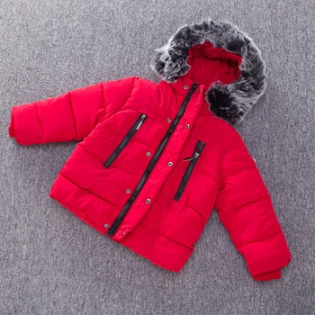 INS HOT boys winter coat dla dzieci parki z kapturem kolor ręcznego napełniania bawełnianej płaszcz dziecko dziewczynka płaszcz zimowy unisex